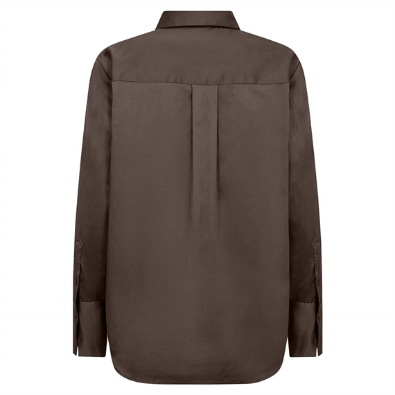 Levete Room LR-SOLID 7 Skjorte, Coffee 